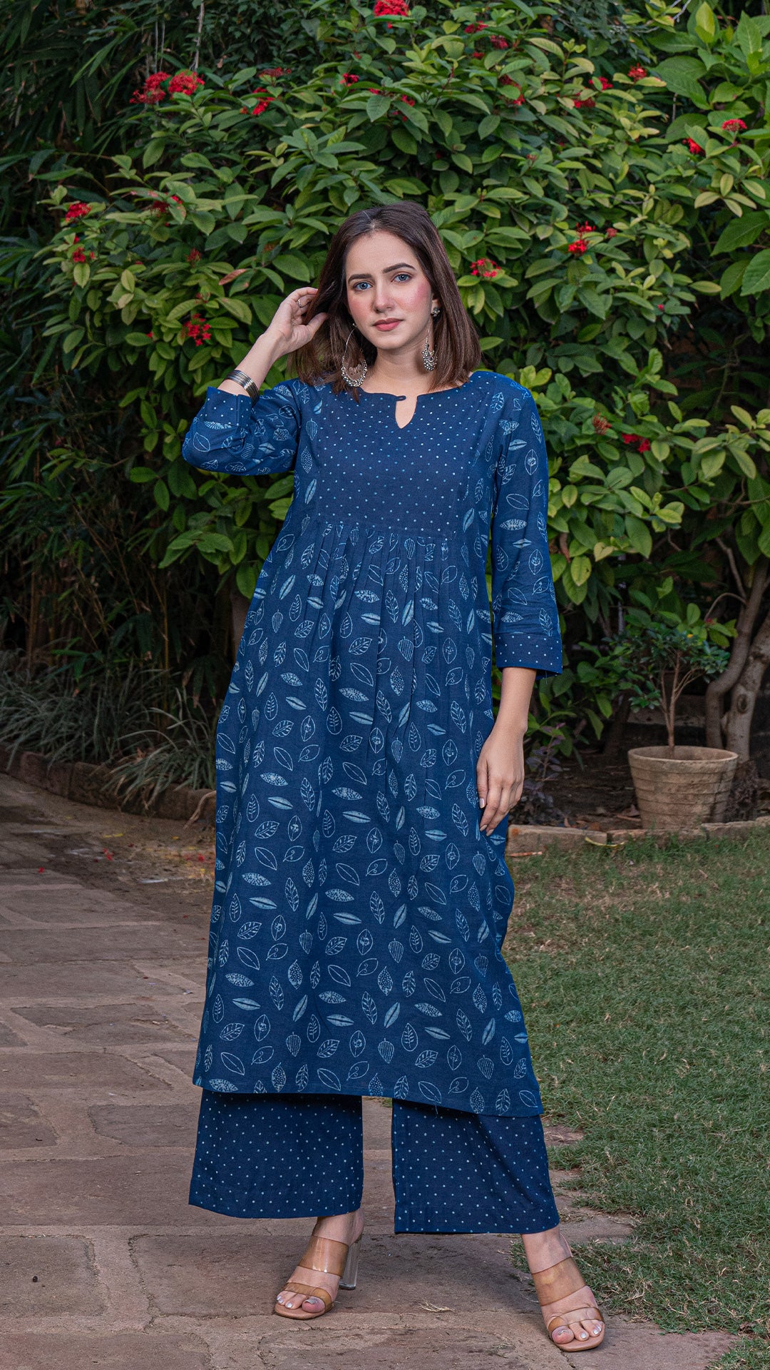 Amaira Dabu Cotton Kurta