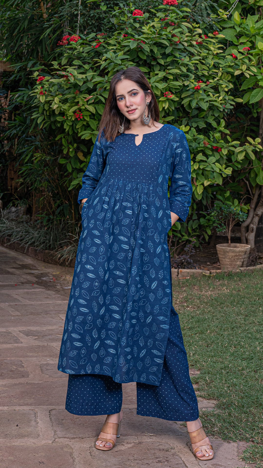 Amaira Dabu Cotton Kurta