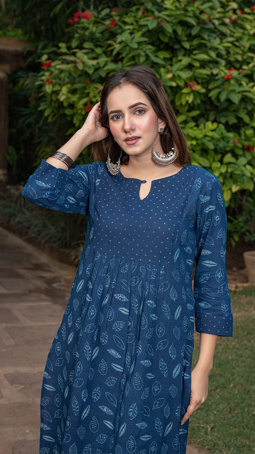 Amaira Dabu Cotton Kurta