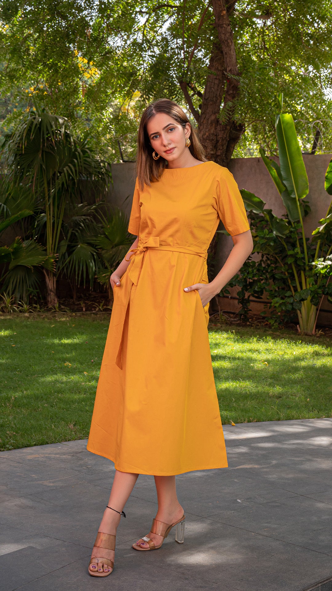 The Summer Dress - Mustard