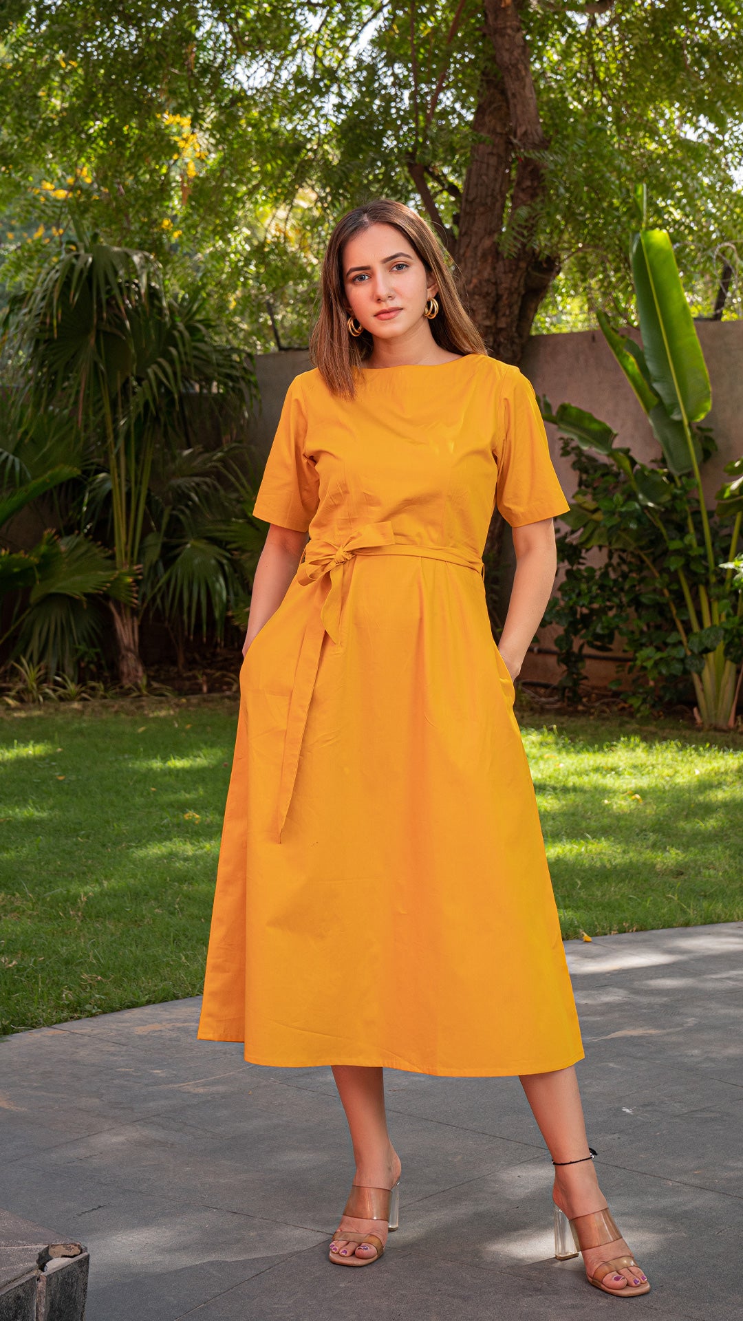 The Summer Dress - Mustard