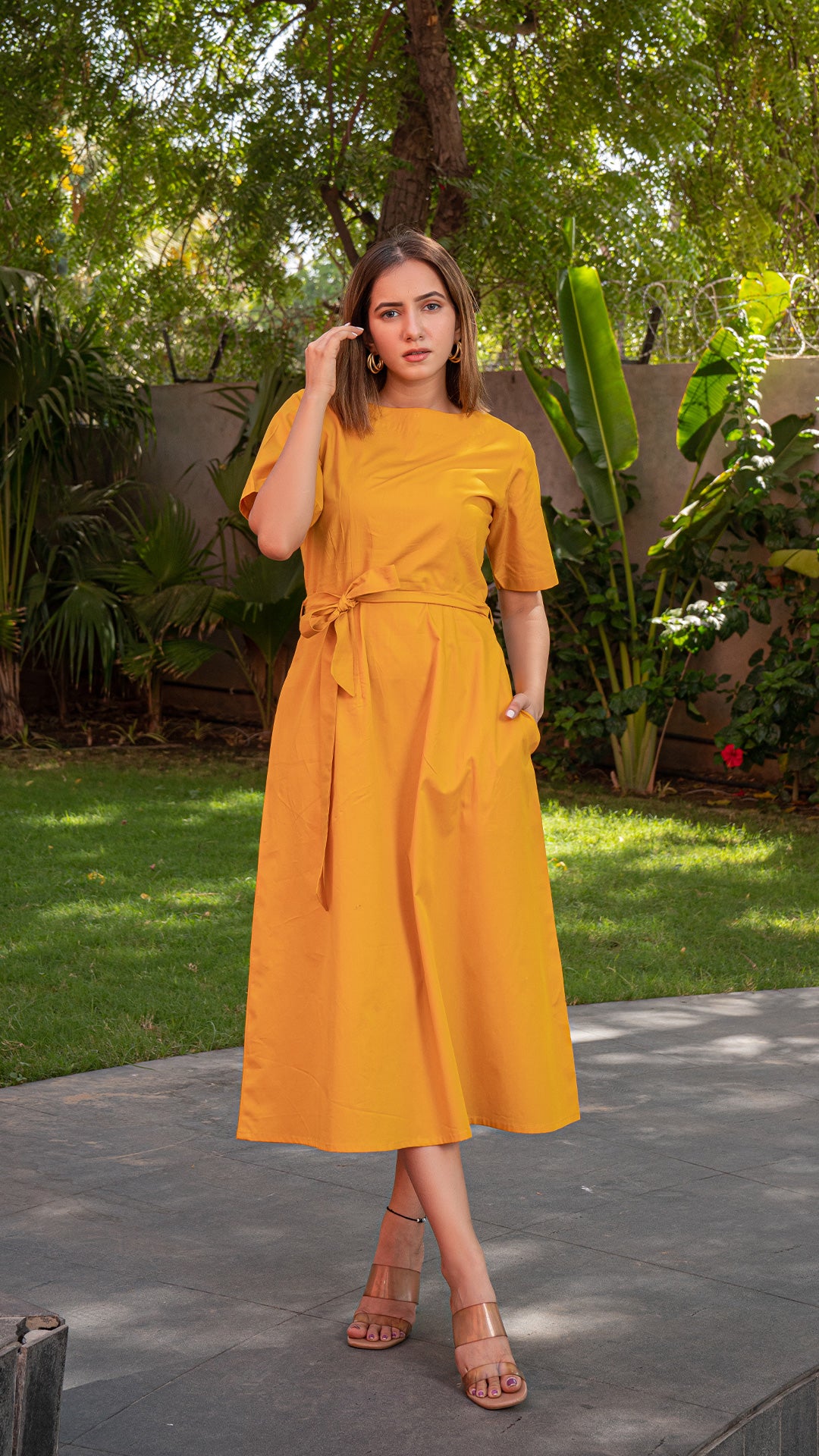 The Summer Dress - Mustard