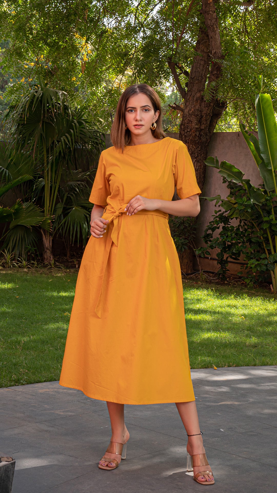 The Summer Dress - Mustard