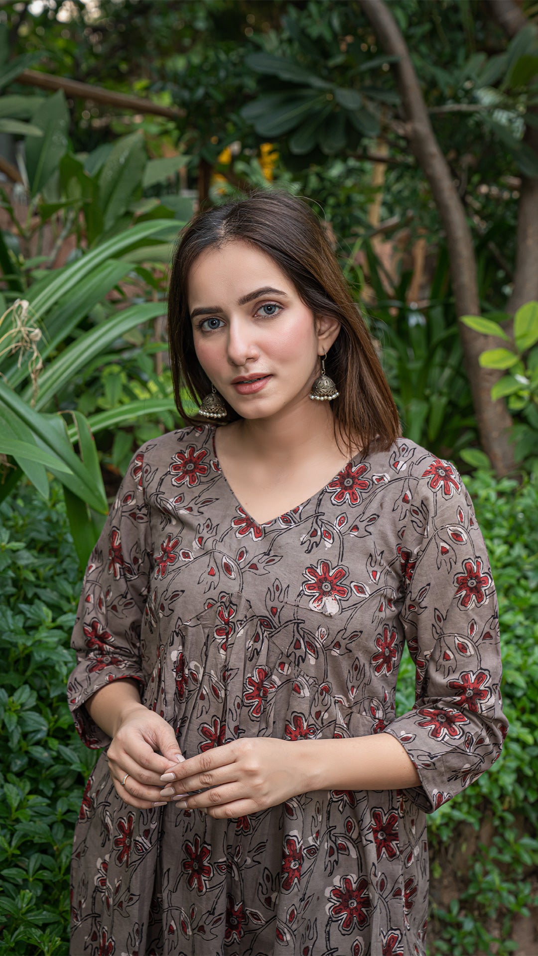 Samantha Bagru Cotton Kurta