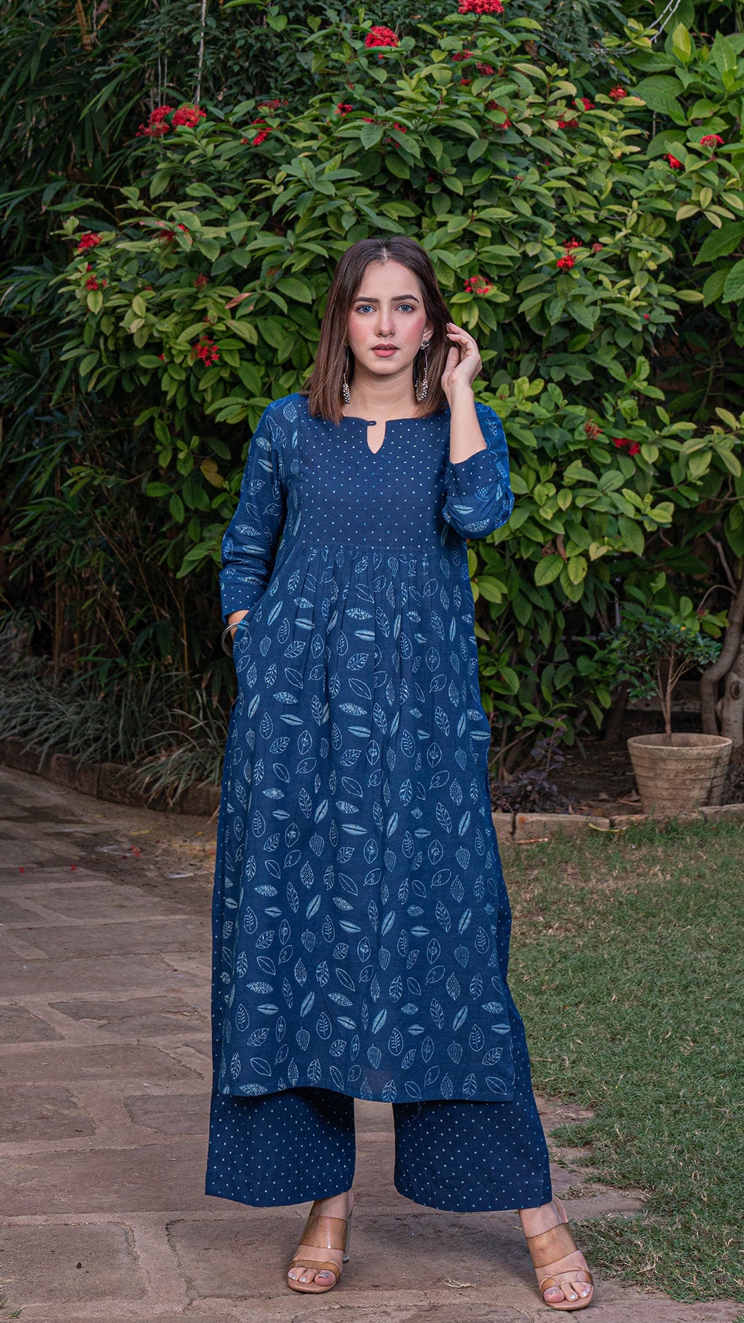 Amaira Dabu Cotton Kurta