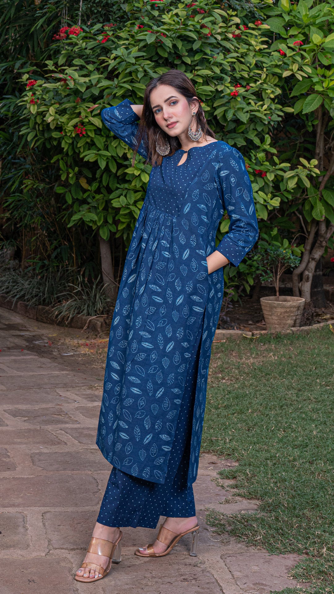 Amaira Dabu Cotton Kurta