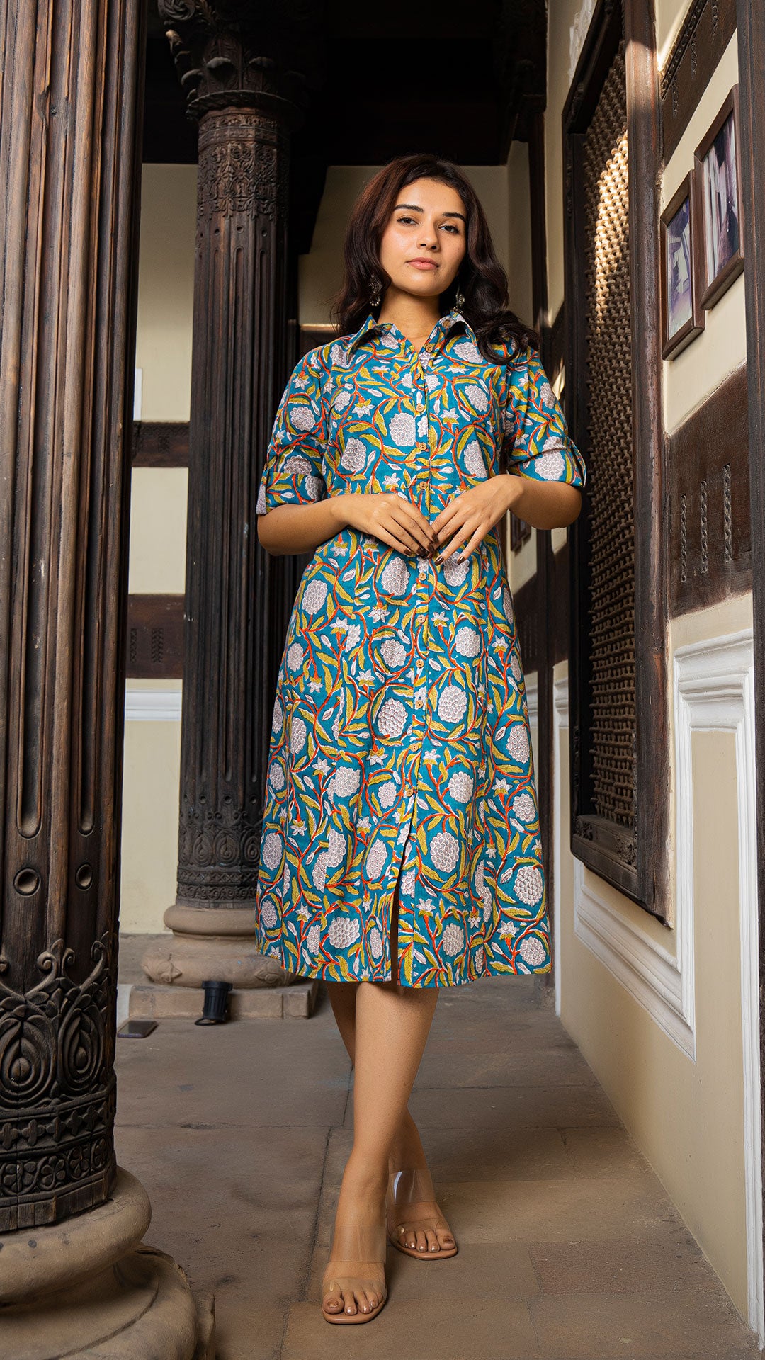 Opal print best sale tea dress